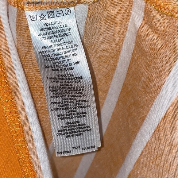 EUC French Connection Floral Pixie T-Shirt Dress Size 2 - Picture 5 of 7